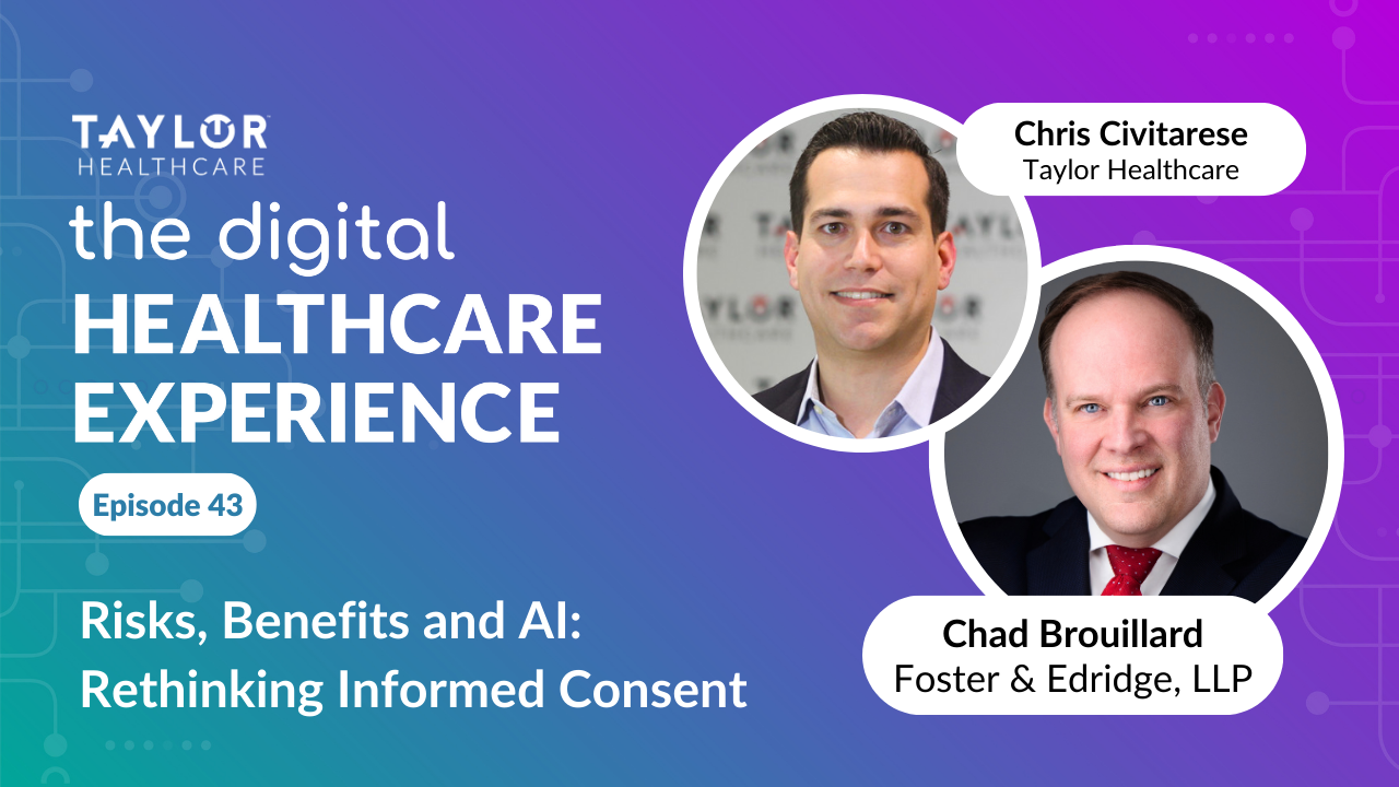 Featured image for article: The Digital Healthcare Experience - Risks, Benefits and AI: Rethinking Informed Consent